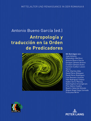 cover image of Antropología y traducción en la Orden de Predicadores